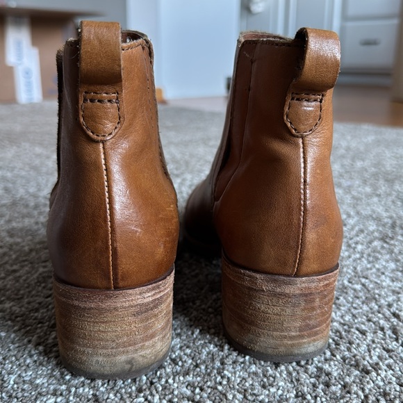 Kork-Ease leather pull on boots